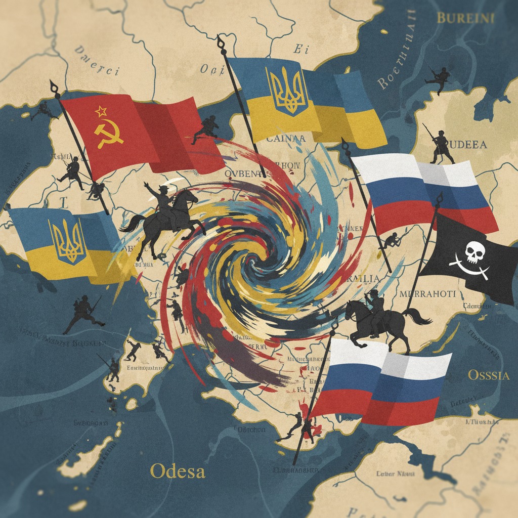 Бурные годы: 1917–1920 — кому принадлежала Одесса — иллюстрация к статье «когда одесса вошла в состав украины»